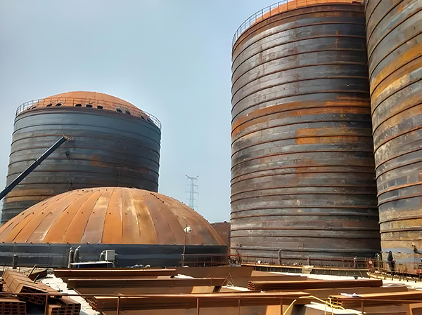 柞水焦粉钢板仓